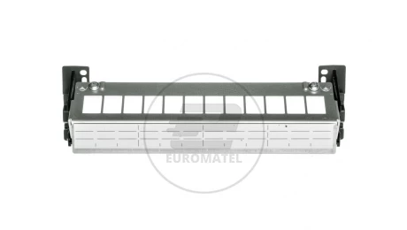 Złącze modułowe 12xRJ45 Keystone na szynę FZ12MK