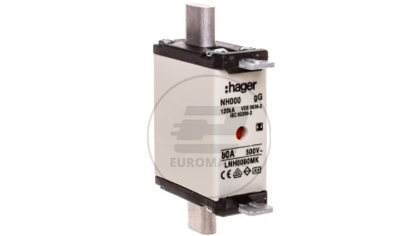 Wkładka bezpiecznikowa NH000 80A gG 500V WT-000 LNH0080MK