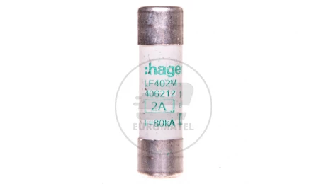 Bezpiecznik cylindryczny 14x51 aM 2A LF402M