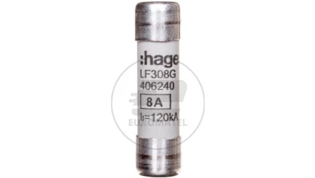 Wkładka topikowa cylindryczna BiWtz 10x38 mm gG 8A 500V AC LF308G /10szt./