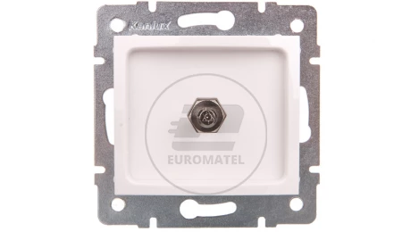 DOMO Gniazdo ekwipotencjalne białe 011830002 24761