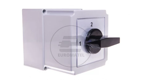 Łącznik krzywkowy 1-2 3P 63A w obudowie 4G63-56-PK