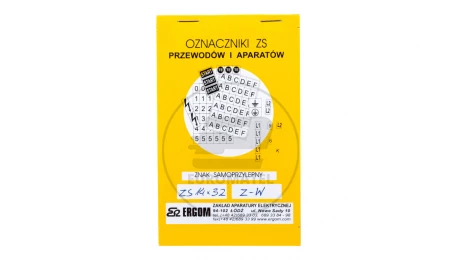 Znaki samoprzylepne ZS 14x32/Z-W E04ZP-02030108000