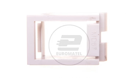 Simon 82 Adapter AMP do pokrywy gniazda komputerowego RJ45 skośnej 75001-39