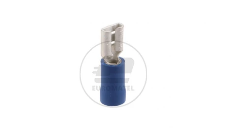 Nasuwka izolowana NI 4,8-2,5/0,8 PCV niebieska E10KN-03 /100szt./