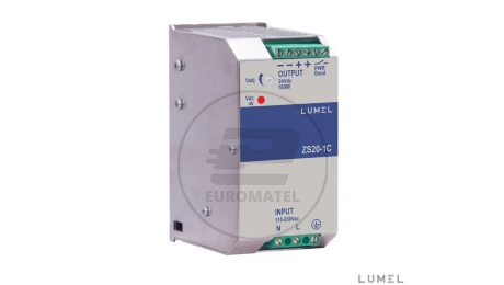 Zasilacz 24VDC, 7,5A, 180W, nap. zas. 115-230Vac, ZS20-1C