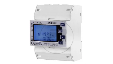 Miernik energii sieci 1- i 3-faz. z certyfikatem MID 100A NMID30-2