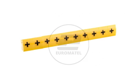 Oznacznik do złączek EZ-5/+ żółty R34RR-02050306000 /100szt./