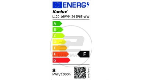 Taśma LED 24V L120 16W/M 24 IP65-WW 1600lm/m 3000K IP65 rolka 5mb 3 lata Gwarancji 33314