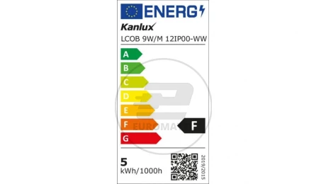 Pasek LED 12V LCOB 9W/M 12IP00-WW 3000K 33300