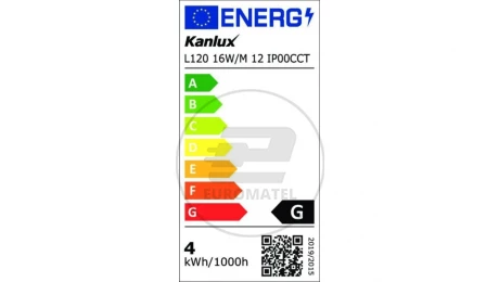 Taśma LED 12V L120 16W/M 12 IP00CCT 3000-6000K Ra90 max 1300lm/m rolka 5mb 3 lata Gwarancji 33317