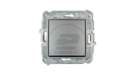 MINI Mechanizm łącznika krzyżowego (jeden klawisz bez piktogramu) srebrny metalik 7MWP-6.1