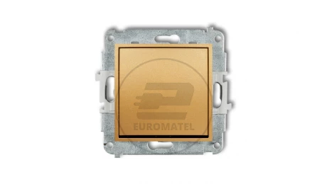 MINI Mechanizm łącznika krzyżowego (jeden klawisz bez piktogramu) złoty 29MWP-6.1