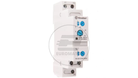 Przekaźnik czasowy 2Z 6A 12-240V AC/DC 250V jednofunkcyjny SD gwiazda-trójkąt 80.82.0.240.0000