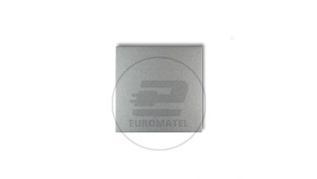 Klawisz pojedynczy do łączników DECO, FLEXI, MINI srebrny metalik 7DKL-1