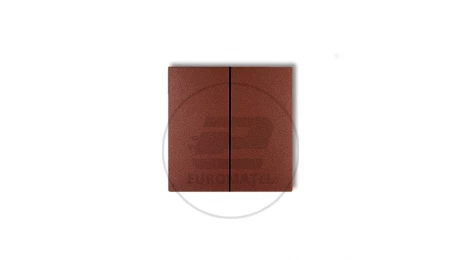 Klawisze podwójne do łączników DECO, FLEXI (komplet dwóch sztuk) brązowy metalik 9DKL-2