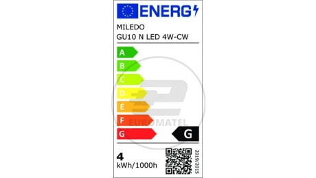Żarówka LED GU10 N LED 4W-CW 275lm 5300K barwa zimna 31210