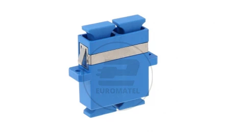 Adapter światłowodowy jednomodowy SM SC duplex FOA-SC-SMD