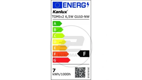 Żarówka LED GU10 TOMIv2 6,5W GU10-NW 650lm 4000K barwa neutralna 34970