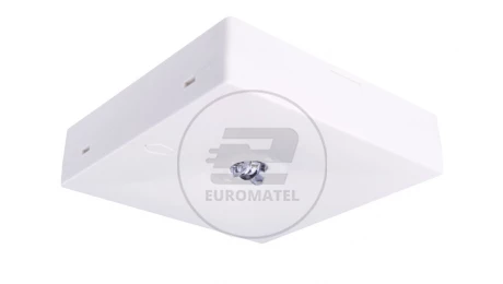 Oprawa awaryjna natynkowa STARLET QUAD LED SOH 350 A 2H AT IP20 / soczewka otwarta do pomieszczeń wysokich / INLEWA 92875