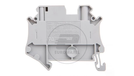 Złączka szynowa 2-przewodowa rozłączna 0,14-6mm2 szara UT 4-TG-P/P 3046168