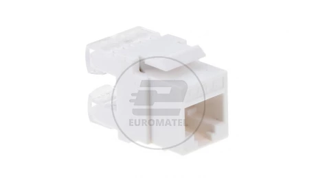 Gniazdo keystone RJ45 UTP kat. 6 nieekranowane Q-LANTEC MKN-U6-1