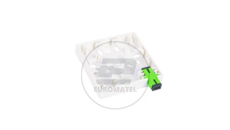 Gniazdo naścienne FTTH 2C (2 x SC simplex) bez adapterów FOPA-2A-01
