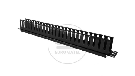 Organizator kabli 1U 19 z pokrywą maskującą PK008