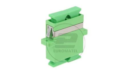 Adapter światłowodowy jednomodowy SM SC/APC duplex FOA-SCA-SMD