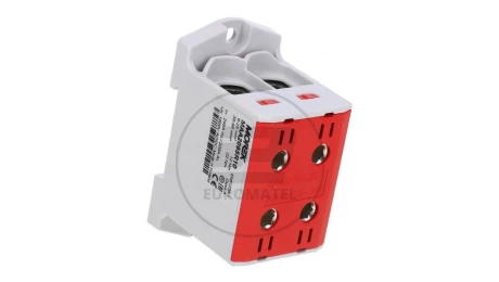 Złączka OTL95-2 kolor czerwony 2xAl/Cu 6-95mm² 1000V AC / 1500V DC Zacisk uniwersalny MAA2095R10