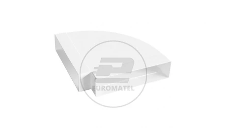 Dospel system D/KPO DOSPEL 220x55 (kolano poziome płaskie)