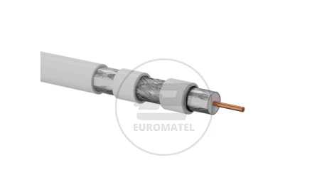 Przewód koncentryczny trishield RG6 75 Om, 1.02/4.8/6.9 LSOH Dca 500m KRT102A0LS500D