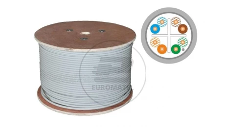 Kabel teleinformatyczny FTP kat.6 PVC Eca Q-LANTEC /305m/