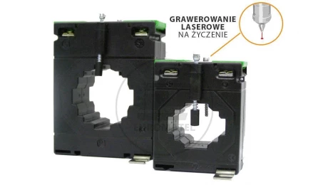 Przekładnik prądowy z otworem na szynę 45/21 (40) 50A/5A klasa 1 LCTB 4521400050A51