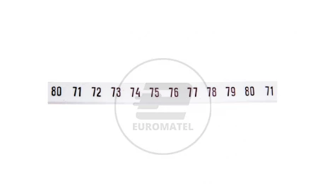 Oznacznik DK2/Z671-80 89208006 /100szt./