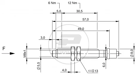 BES 08-FA-49 rozwiązania ze zderzakami mechanicznymi BAM009L