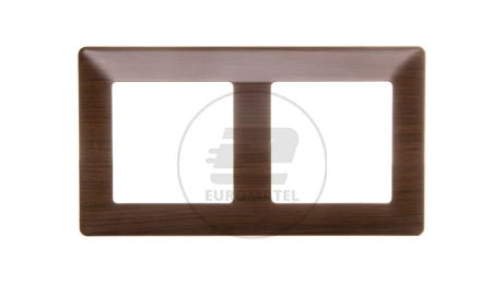 VALENA LIFE Ramka podwójna wenge 754172