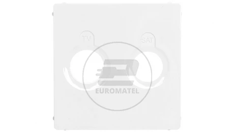 VALENA LIFE Plakietka gniazda antenowego biały 754820