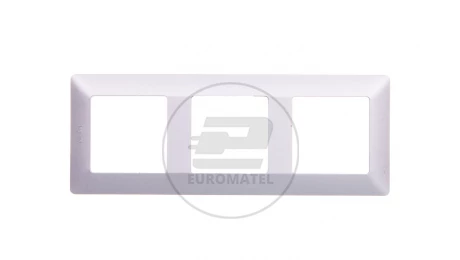 VALENA LIFE Ramka potrójna aluminium 754133