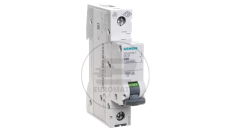 Wyłącznik nadprądowy 1P C 20A 6kA AC 5SL6120-7