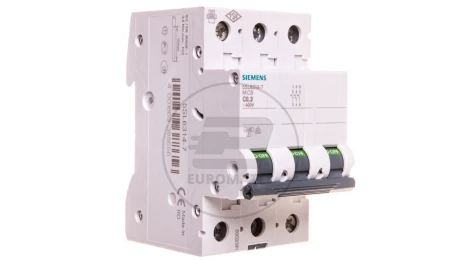 Wyłącznik nadprądowy 3P C 0.3A 6kA AC 5SL6314-7