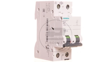 Wyłącznik nadprądowy 2P C 2A 6kA AC 5SL6202-7