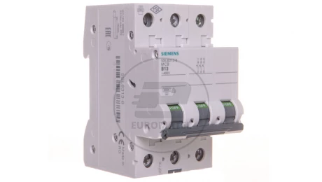 Wyłącznik nadprądowy 3P B 13A 6kA AC 5SL6313-6
