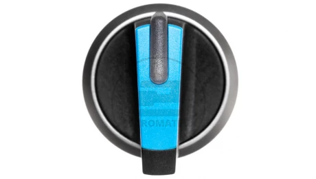 Napęd przełącznika 3 położeniowy I-O-II 22mm niebieski podświetlany bez samopowrotu plastik IP69k Sirius ACT 3SU1032-2BL50-0AA0