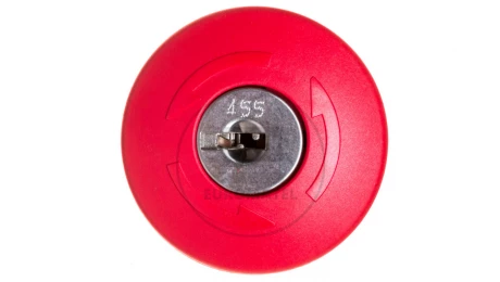 Napęd przycisku grzybkowego czerwony 2x klucz RONIS SB30 metalowy IP69k Sirius ACT 3SU1050-1HG20-0AA0