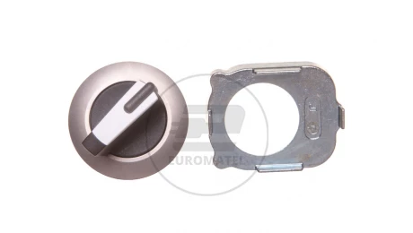 Napęd przełącznika 2 położeniowy O-I 30mm biały z podświetleniem z samopowrotem metal mat IP69k Sirius ACT 3SU1062-2DC60-0AA0