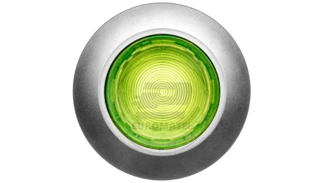 Napęd przycisku 30mm zielony z podświetleniem bez samopowrotu metalowy matowy IP69k Sirius ACT 3SU1061-0JA40-0AA0