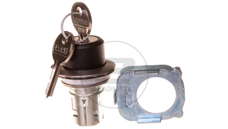 Napęd przełącznika 2 położeniowy O-I 30mm 2x klucz RONIS SB30 z samopowrotem metal mat IP69k Sirius ACT 3SU1060-4LC01-0AA0