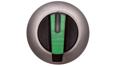 Napęd przełącznika 3 położeniowy I-O-II 30mm zielony podświetlany bez samopowrotu metal mat IP69k Sirius ACT 3SU1062-2DL40-0AA0