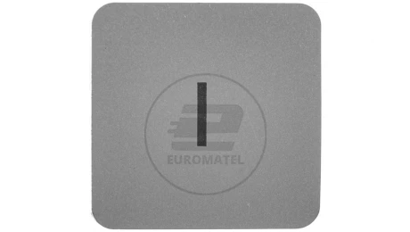 Etykieta opisowa samoprzylepna do kaset 22x22mm srebrna /I/ Sirius ACT 3SU1900-0AF81-0QB0 /10szt./